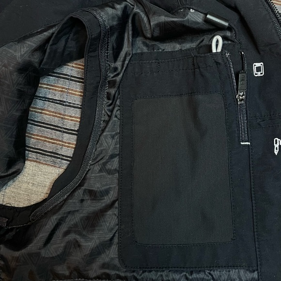 Scott E Vest Sterling Jacket/Vest Women’s Black Size Medium - Picture 5 of 9